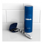 Gillette Mach3 Gift Set Razor + Shaving Gel + Travel Case - image-2